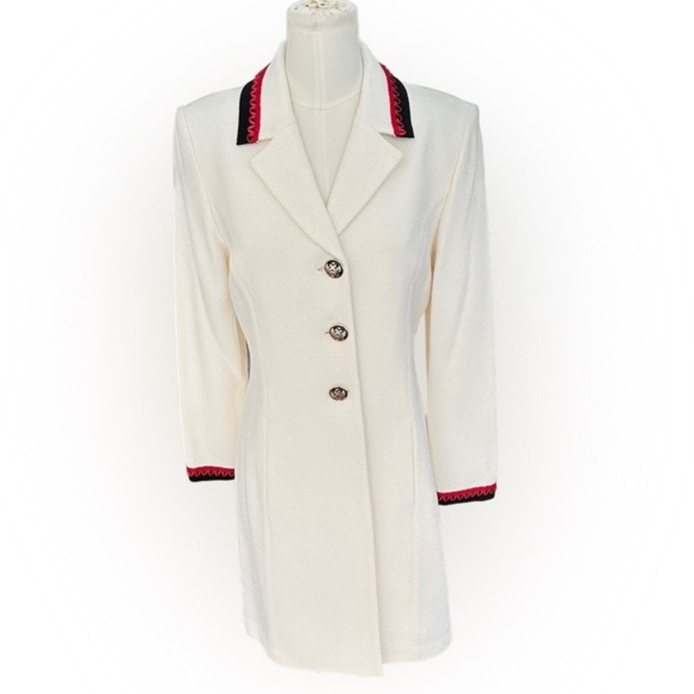 St John Collection Knit Admiral Blazer